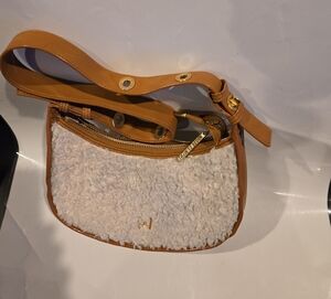 House of Want Faux Sherpa Purse